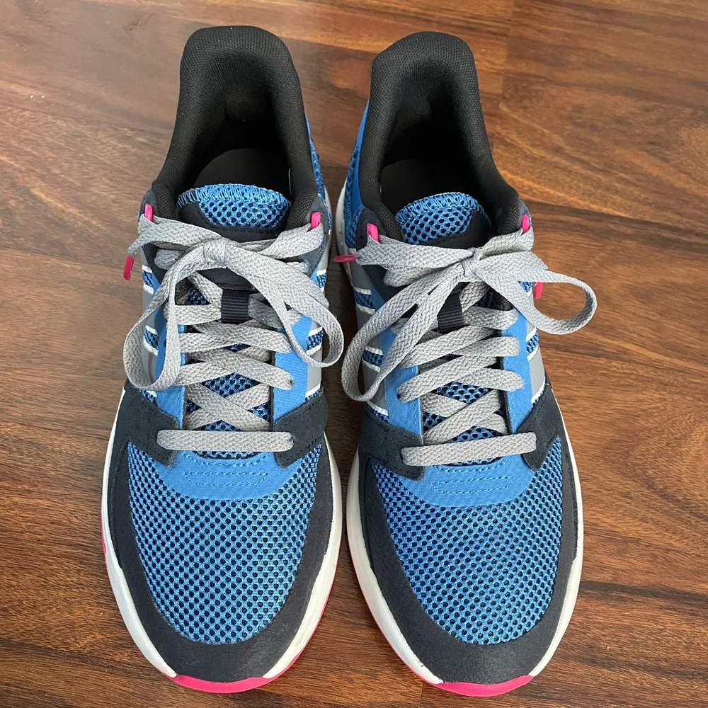 Adidas 90s Run Parley Running Sneakers. Blue and Pink. Women’s Size 8.